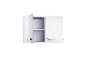 Wall and top-mounted cabinet